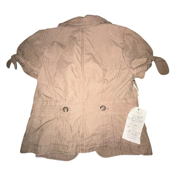 Ann Taylor LOFT - short sleeve casual jacket, petite - Picture 5 of 11